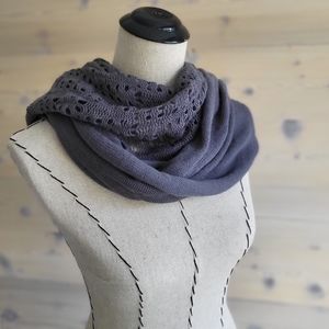 Evelyn K Grey Infinty Scarf